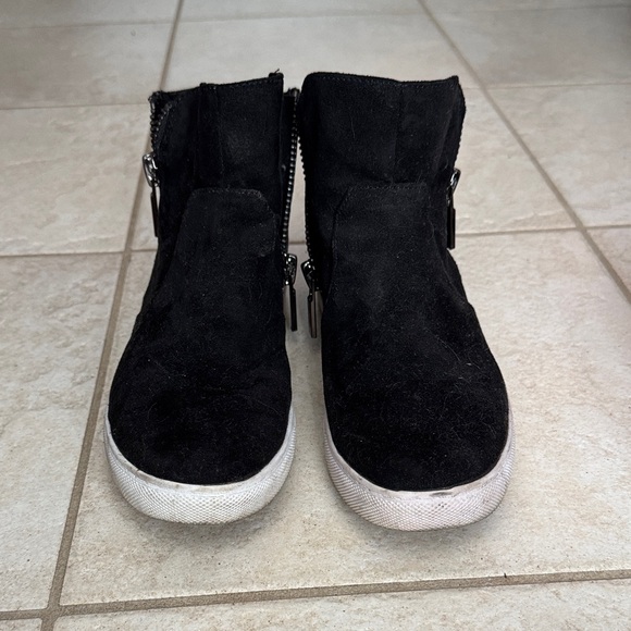 Target Black Women's Sneakers with Zipper - Picture 2 of 5